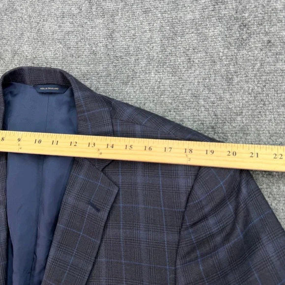 Brooks Brothers Blazer Mens 46L Regent Wool Silk Lanificio di Pray